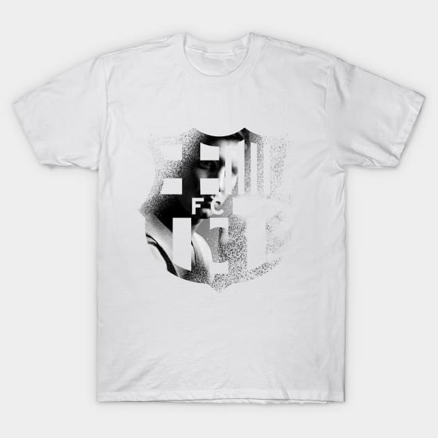 messi T-Shirt by NEBULA-mono pro